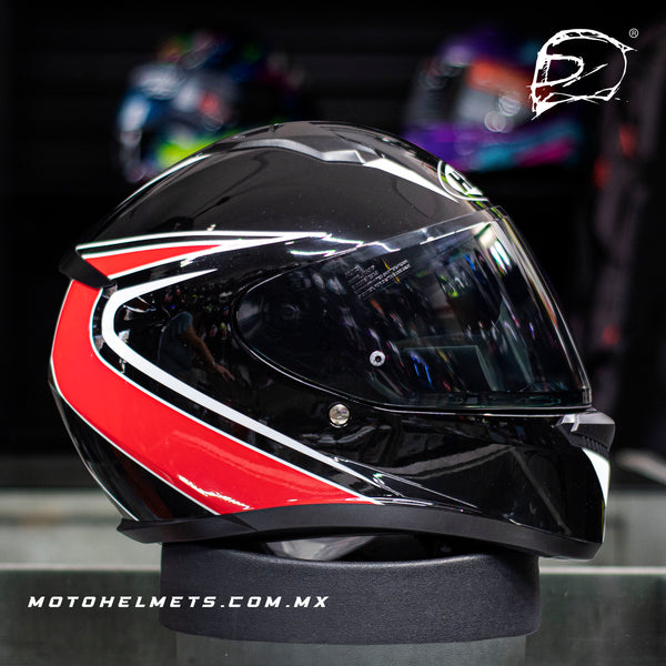 Casco Hjc C10 Santo Rojo Brillo Mc1