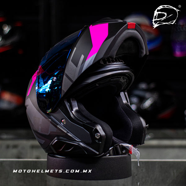 Casco Abatible Hjc I91 Carst Mc8Sf Rosa