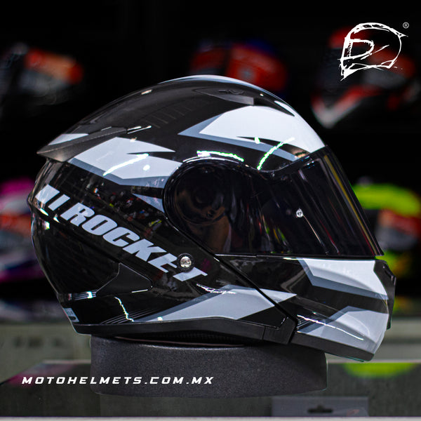 Casco Abatible Joe Rocket 300 Alter Ego Gris Carbon