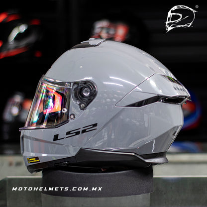 Casco Integral LS2 2 Stream Gris Nardo Brillo FF808