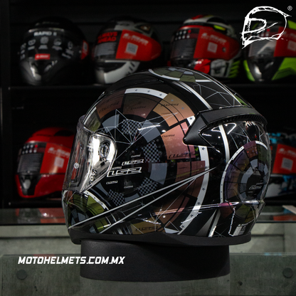 Casco Integral Ls2 Rapid Ii Tech 2.0 Chameleon Brillo FF353