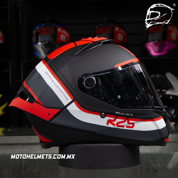 Casco Integral Mt Thunder 4 R25 Bs Rojo