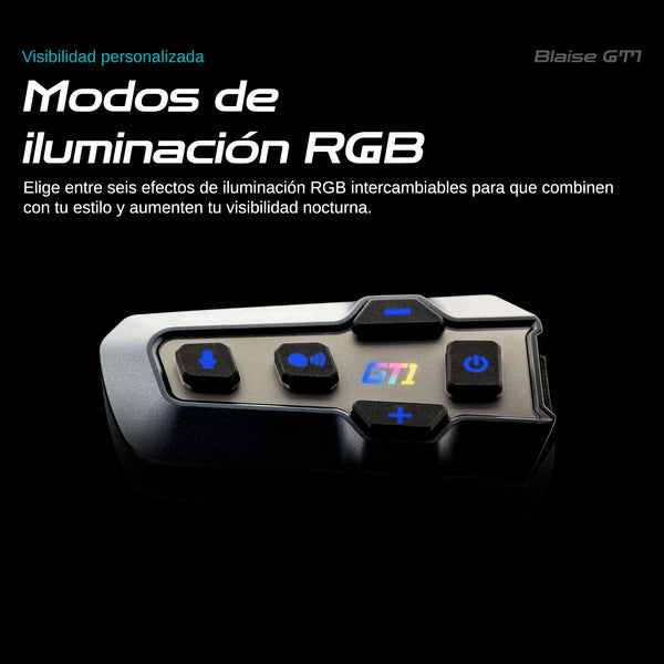 Intercomunicador Blaise GT1 Black