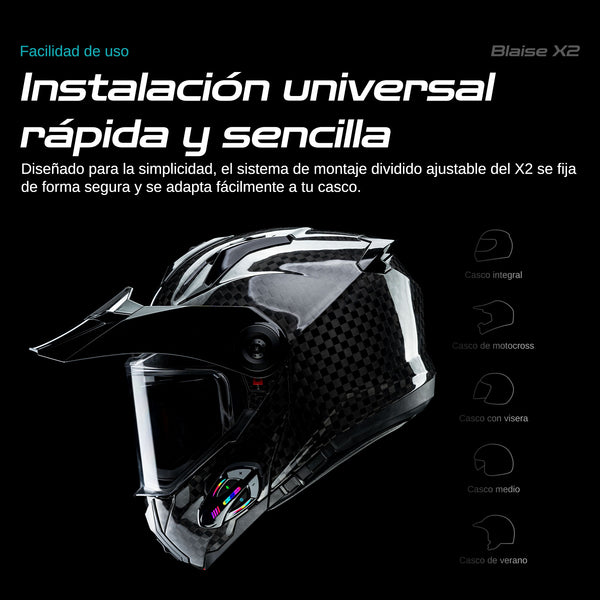 Intercomunicador Blaise X2 Black