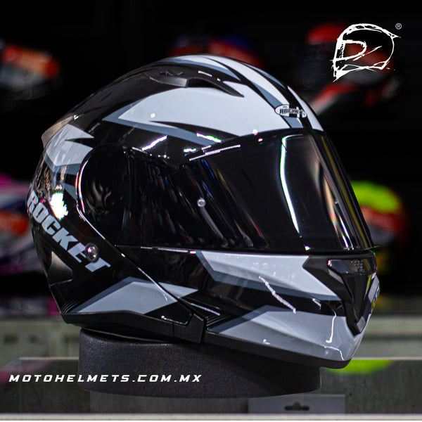 Casco Abatible Joe Rocket 300 Alter Ego Gris Carbon