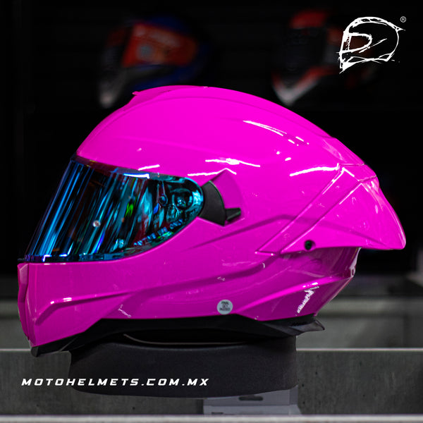 Casco Integral Joe Rocket Rkt 200 Ion Rosa Brilloso