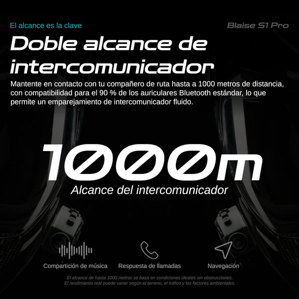 Intercomunicador Blaise S1 PRO