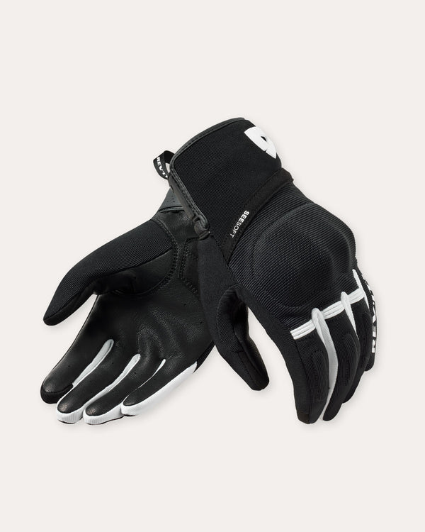 Guantes Revit Mosca 2 Negro Blanco