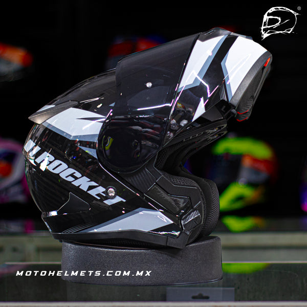 Casco Abatible Joe Rocket 300 Alter Ego Gris Carbon