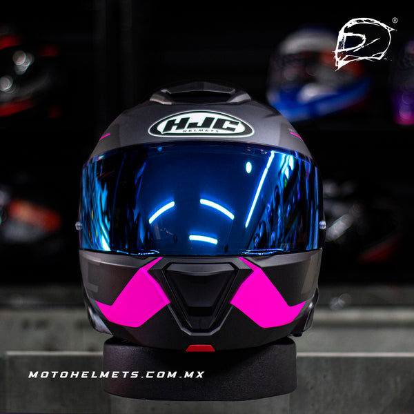 Casco Abatible Hjc I91 Carst Mc8Sf Rosa