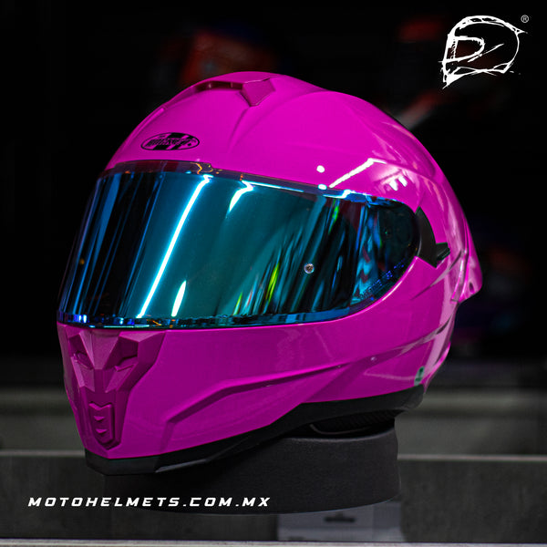 Casco Integral Joe Rocket Rkt 200 Ion Rosa Brilloso