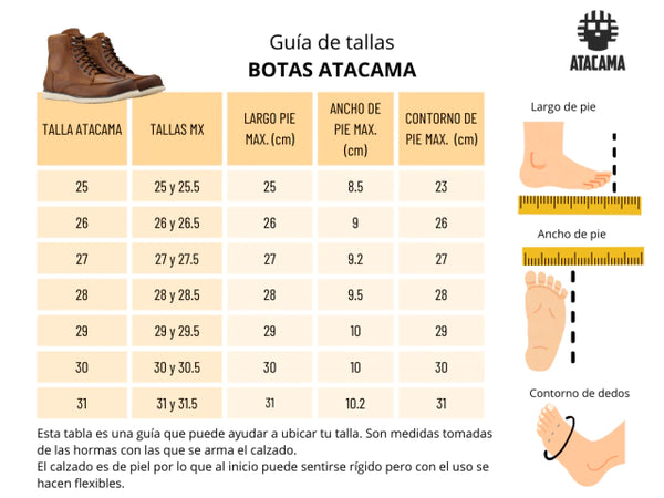 Botas para Moto Roen Piel Negras con Protecciones Atacama