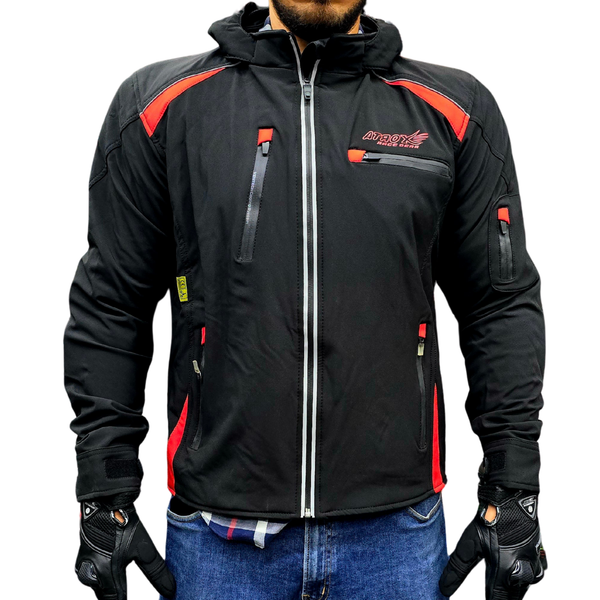 Chamarra Atrox CE-2702 Textil Rojo