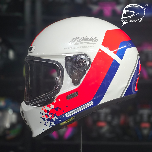 Casco Hjc V10 Fabio Quartararo Fq20 Retro