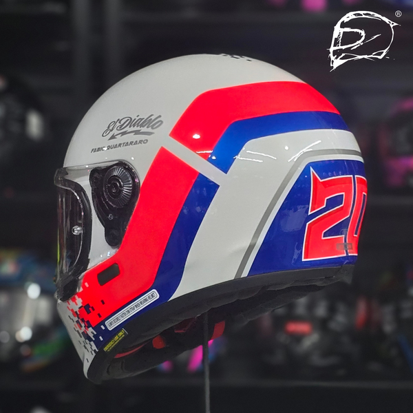 Casco Hjc V10 Fabio Quartararo Fq20 Retro