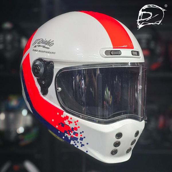 Casco Hjc V10 Fabio Quartararo Fq20 Retro