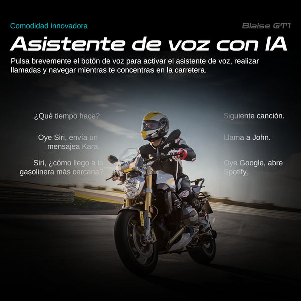 Intercomunicador Blaise GT1 Purple