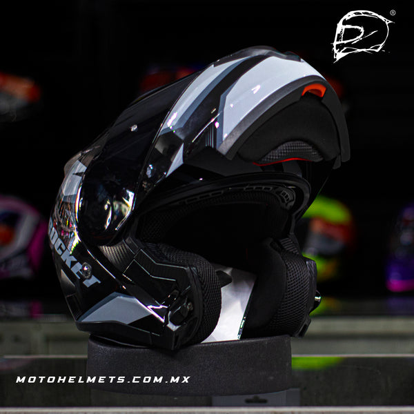 Casco Abatible Joe Rocket 300 Alter Ego Gris Carbon