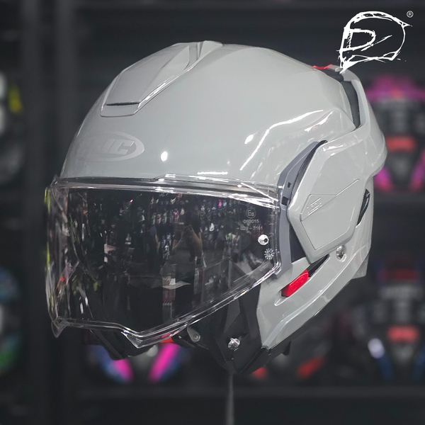 Casco Abatible Hjc I100 Gris 180 Grados