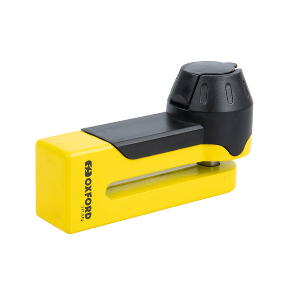 Candado Oxford Titan Bloqueo de disco 10MM Amarillo