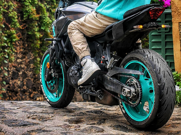 Tenis Para Motociclista Kevin Piel Unisex Con Protecciones Atacama