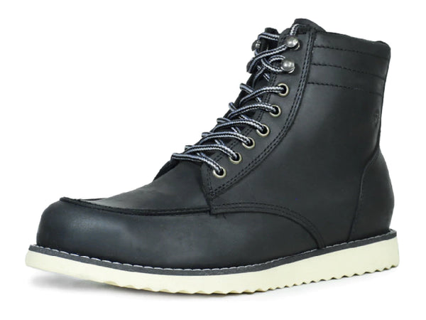 Botas para Moto Roen Piel Negras con Protecciones Atacama