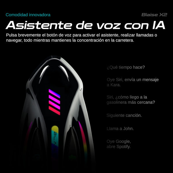 Intercomunicador Blaise X2 Black