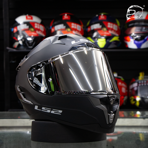 Casco Integral Ls2 Challenger Solid Negro Mate Ff327
