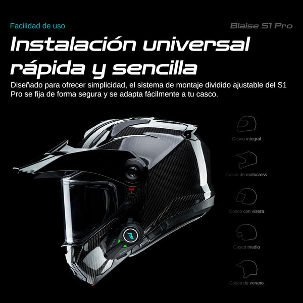 Intercomunicador Blaise S1 PRO