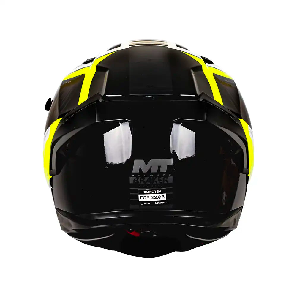 Casco Mt Helmets Braker B3 Cockpitt Amarillo Brillo