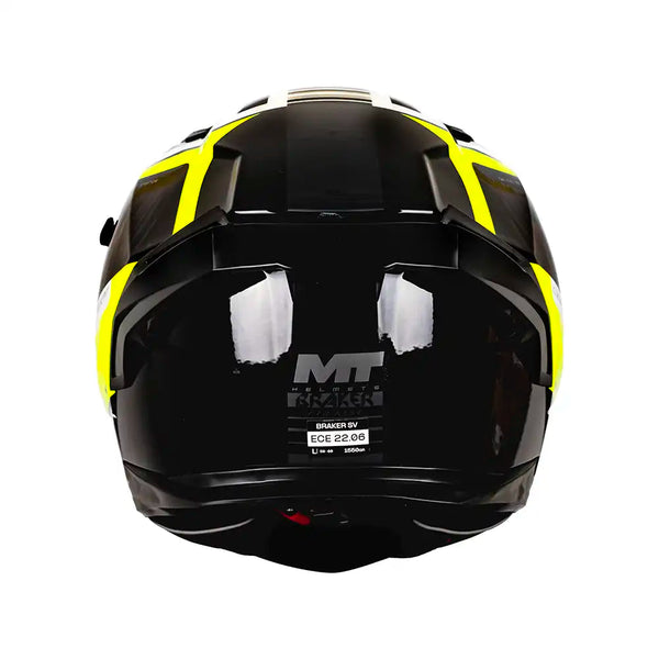Casco Mt Helmets Braker B3 Cockpitt Amarillo Brillo