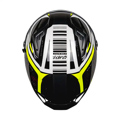 Casco Mt Helmets Braker B3 Cockpitt Amarillo Brillo