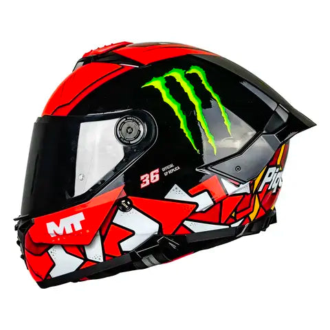 Casco Mt Thunder 4 R Sv Piqueras B5 Brillo