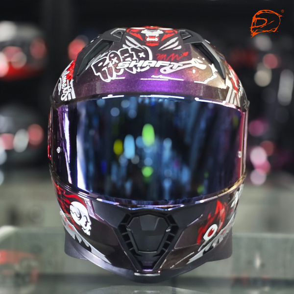 Casco SHAFT 560 Camaleon RV2 Rojo Motion