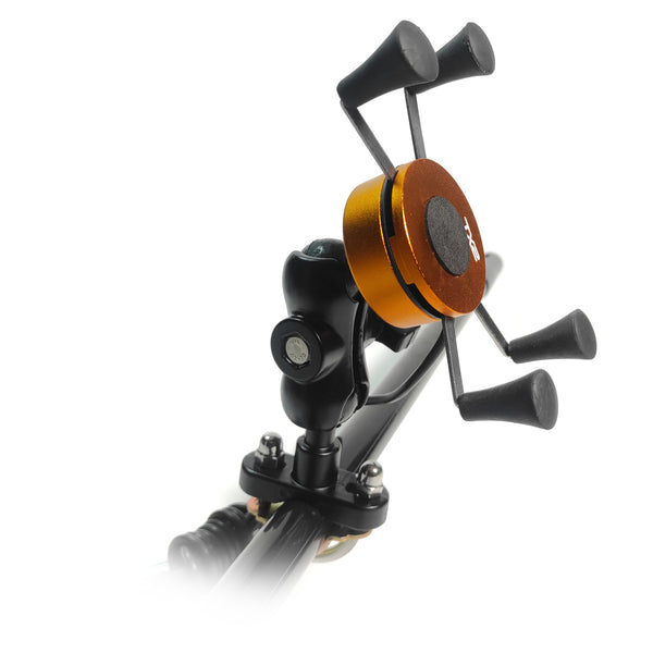 Cargador para Celular TECH-X2 con Soporte SGC 06-Naranja