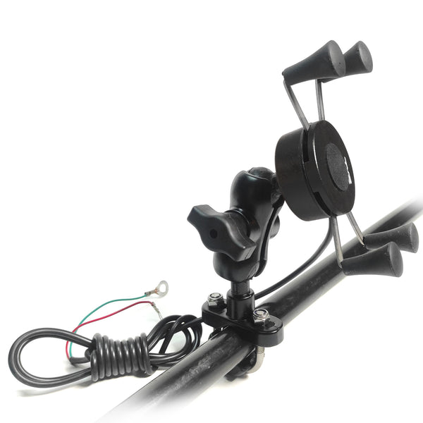 Cargador para Celular TECH-X2 con Soporte SGC 07-Negro