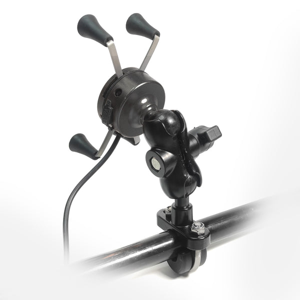 Cargador para Celular TECH-X2 con Soporte SGC 07-Negro