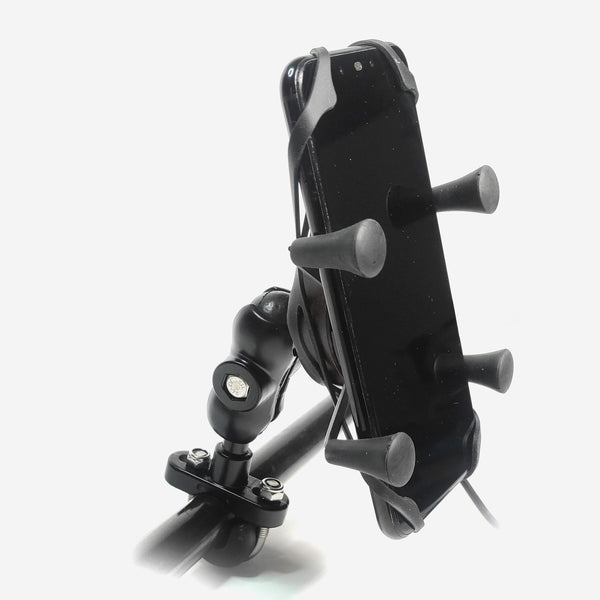 Cargador para Celular TECH-X2 con Soporte SGC 07-Negro