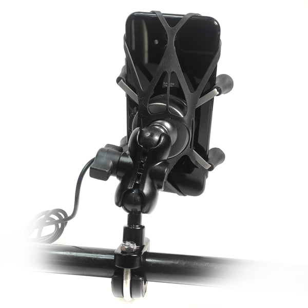 Cargador para Celular TECH-X2 con Soporte SGC 07-Negro