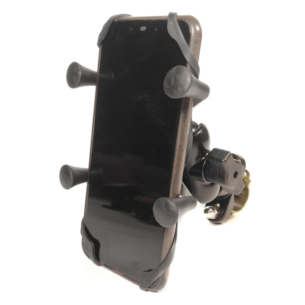 Cargador para Celular TECHX2 con Soporte Negro SCG-10