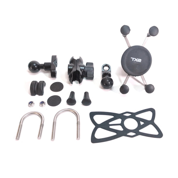 Soporte para Celular TECHX2 con Soporte Negro SCG-18