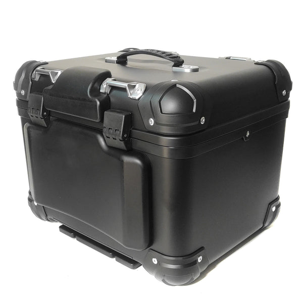 Cajuela TECHX2 SG-560 Negra Plastico con respaldo y seguro antirobo 45 L