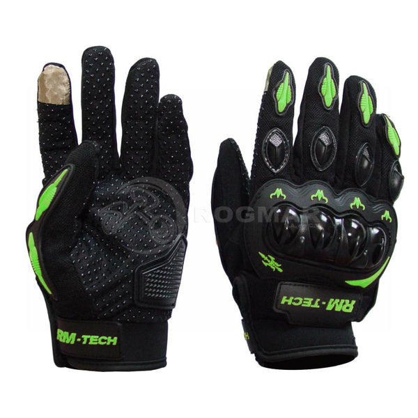 Guantes RMTECH Negro/Verde MX666