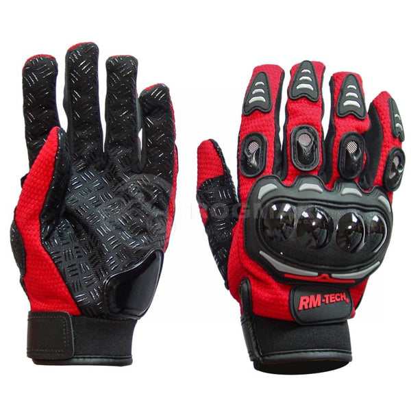 Guantes RMTECH Negro/Rojo MAD-01