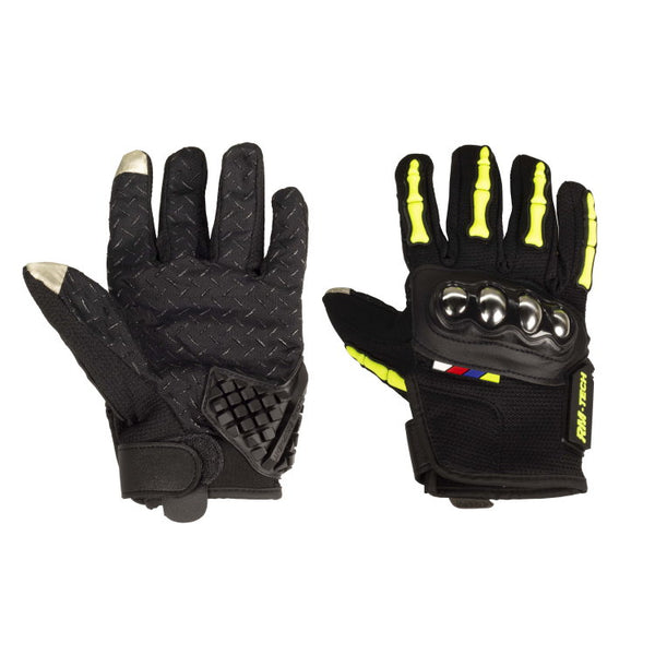 Guantes RMTECH Negro/Amarillo MX667