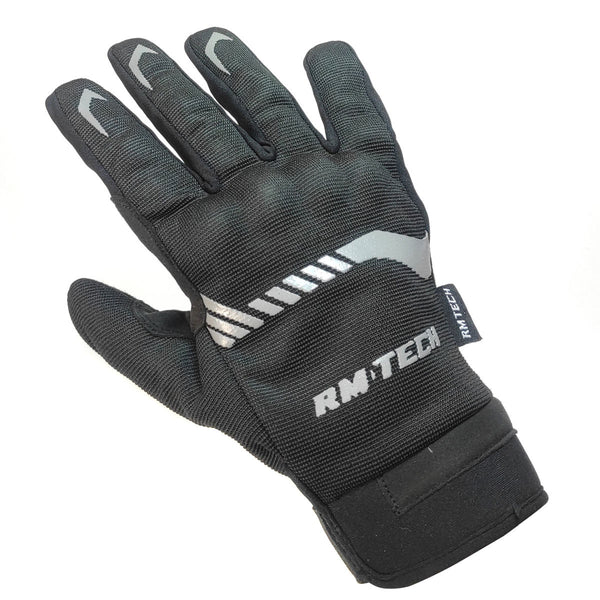 Guantes Rmtech Iconic Negro Gris Con Touch