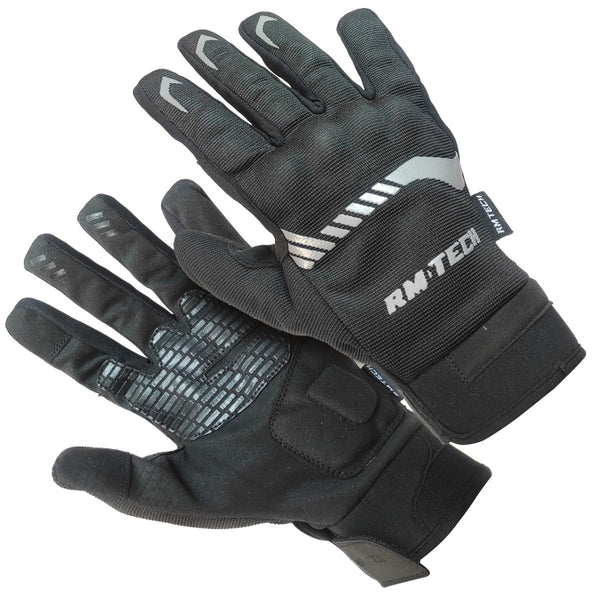Guantes Rmtech Iconic Negro Gris Con Touch