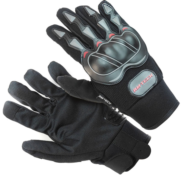 Guantes Rmtech Intrepid Negro Con Touch