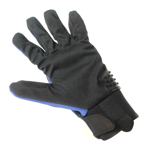 Guantes Rmtech Intrepid Negro Azul Con Touch