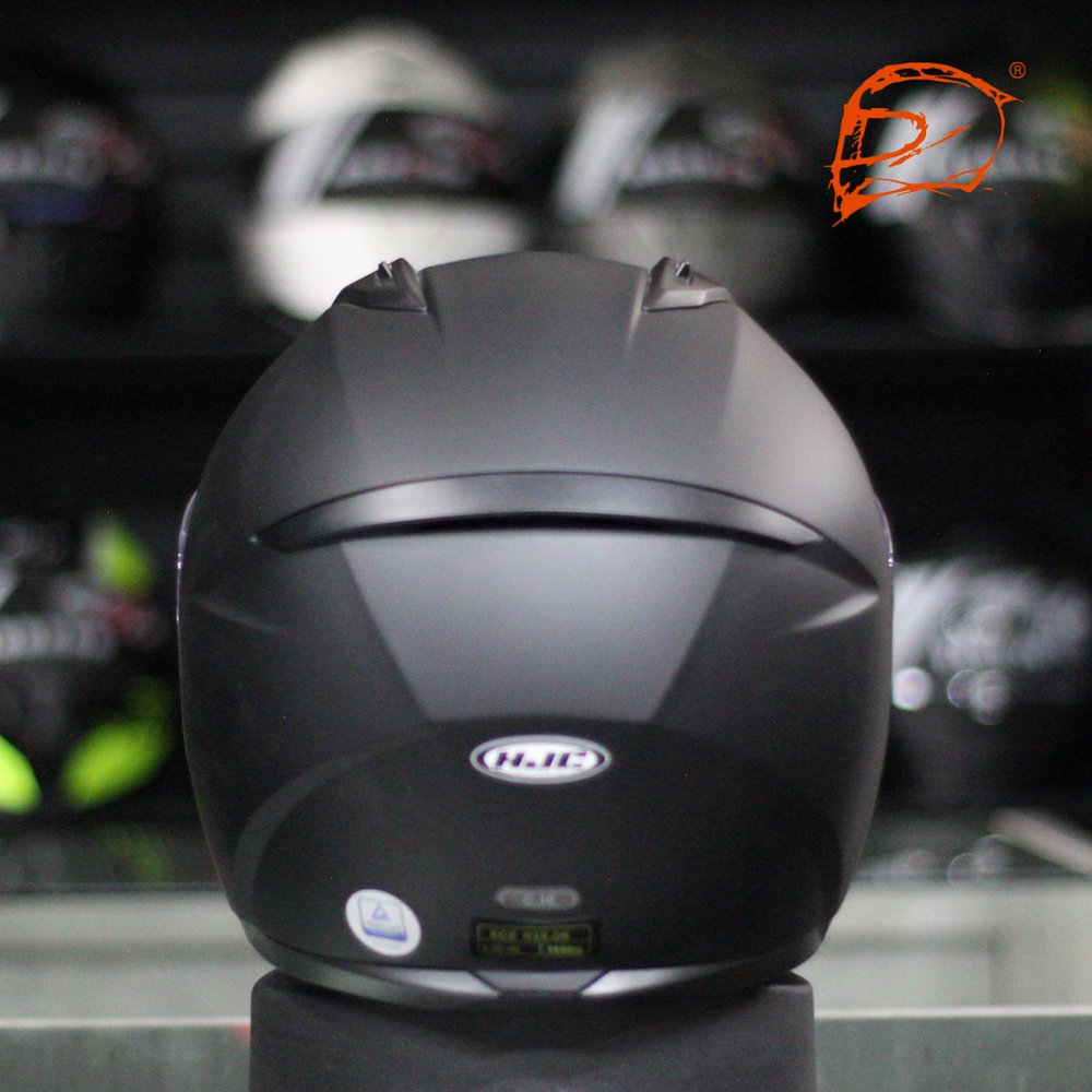 Casco Hjc Integral Moto C10 Solid Negro Mate Certificado Color Negro Tamaño  Del Casco Xl (61-62cm